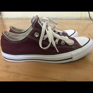 Burgundy All Star Unisex Sneakers